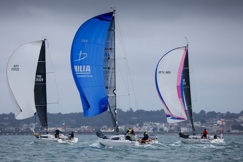 IRC Two-Handed teams racing in the RORC Castle Rock Race