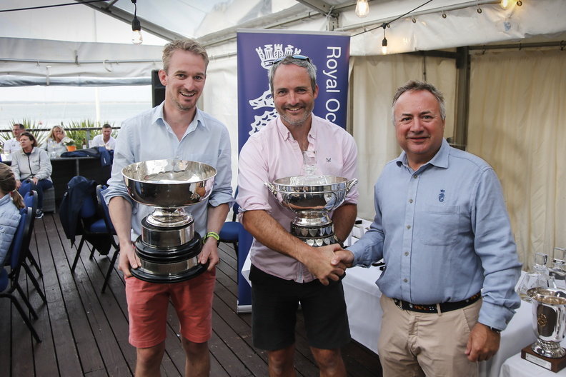VIRAGO – JEFFERY KNAPMAN  Channel Race: CHANNEL CHALLENGE CUP ( BCT IRC ), the ROYAL ALBERT YACHT CLUB (1st IRC 4 ) (DECANTER replacement), & ASSEGAI BOWL ( Two-Handed Class )