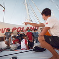 I Love Poland crew take questions on deck
