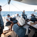 Alex Thomson and Ken Rowery sailing the Gunboat 68, Tosca
