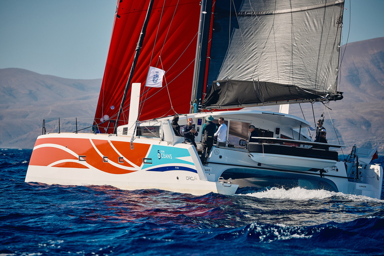 ORC 50, Club 5 Oceans, sailed by Quentin le Nabour
