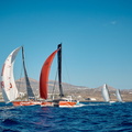 Club 5 Oceans, ORC50 sailed by Quentin le Nabour leads VO70 I Love Poland