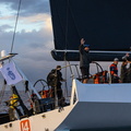 Smiles on board as the crew of L4 Trifork cross the finish line