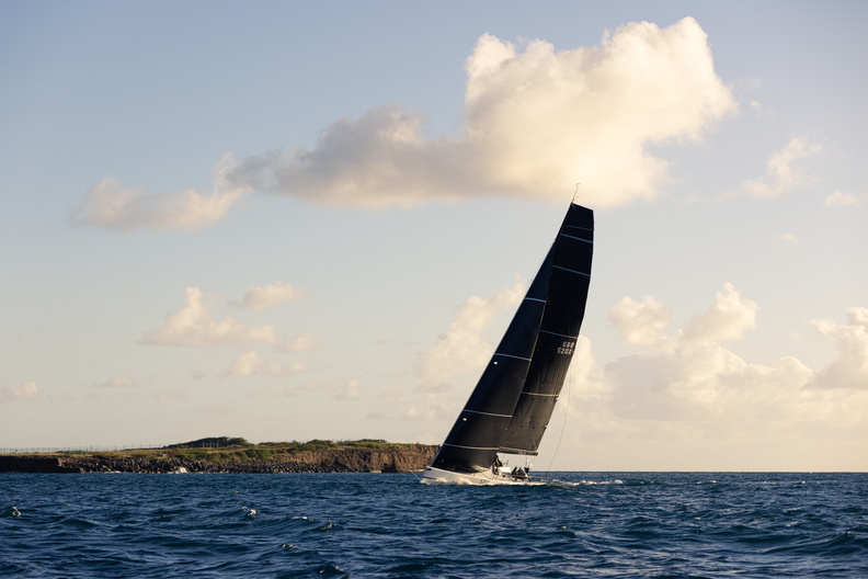 Tala arrives in to Grenada at the end of an well-sailed race to finish first in IRC Zero