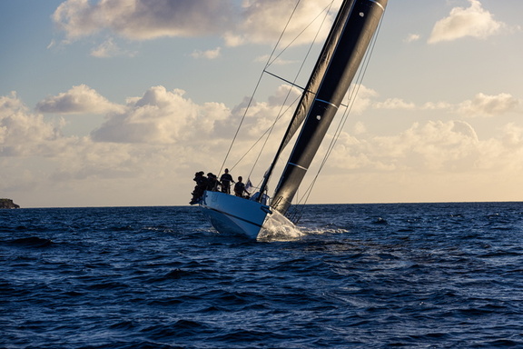 Against a beautiful sunset, Tala sails in to Grenada to win IRC Zero