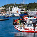 Sisi arrives in Port Louis marina, Grenada