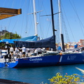 Sisi arrives in Port Louis marina, Grenada