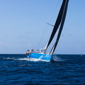 Dominique Tian's Ker 46 comes within sight of Grenada the finish of the RORC Transatlantic Race