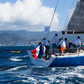 Dominique Tian's Ker 46 Tonnerre De Glen races towards Grenada