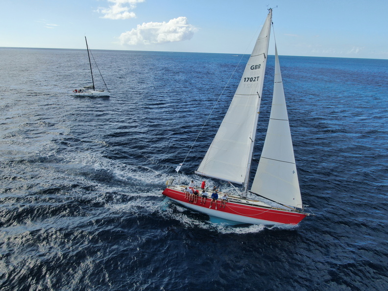 Scarlet Oyster heads towards Grenada