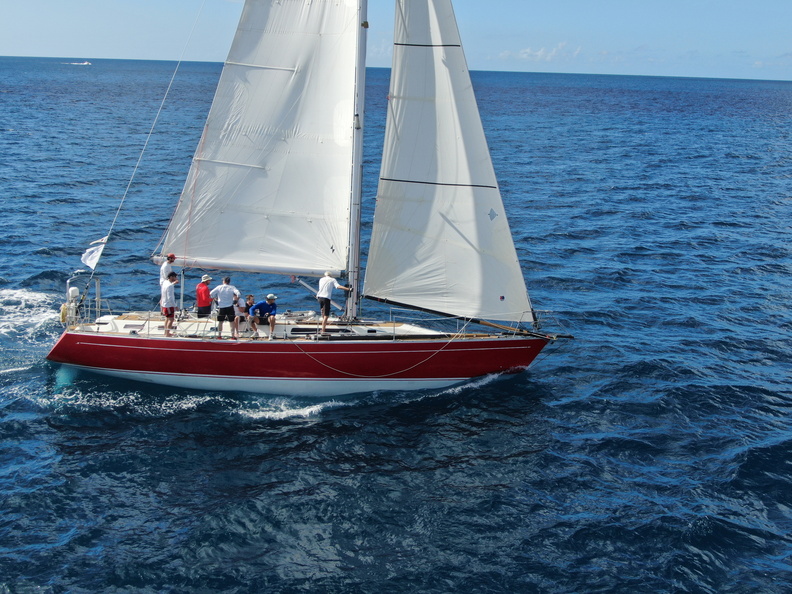 Scarlet Oyster heads towards Grenada