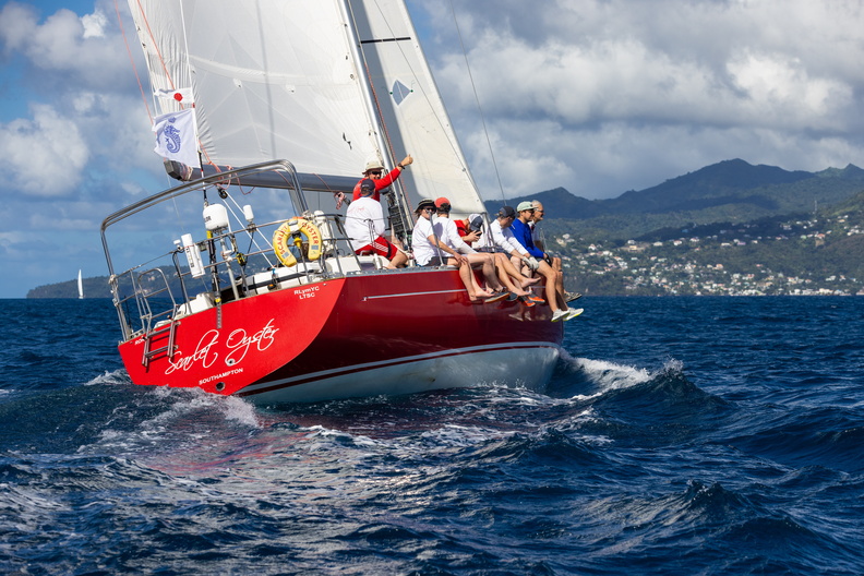 Grenada is in sight for Scarlet Oyster