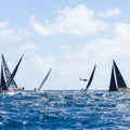 IRC One and Two had a joint start, Scarlet Oyster to the right