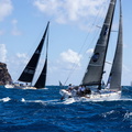 Class40 Vicitan, sailed by Olivier Delrieu alongside Lee Overlay Partners II, Swan 60 sailed by Adrian Lee