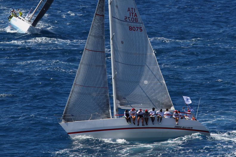 Carlo Falcone's One-off Caccia Alla Volpe, sailed by Rocco Falcone