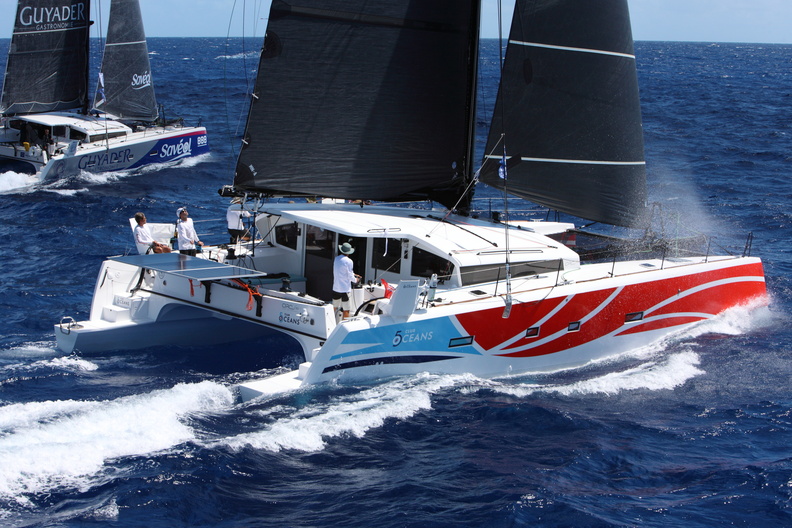 Club 5 Oceans, ORC 50 sailed by Quentin Le Nabour