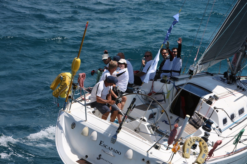 Germaine Williams' First 40.7, Escapado, sailed by Andy Young