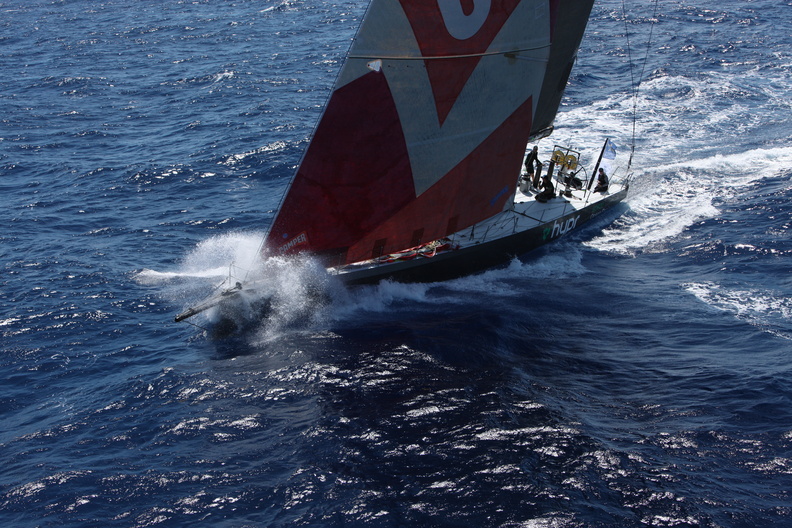 Hypr, VO 70 sailed by Polish National Foundation, skippered by Jens Lindner