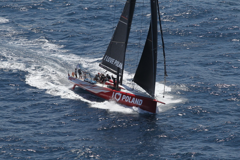 I Love Poland, VO70 sailed by the Polish National Foundation and skippered by Konrad Lipski