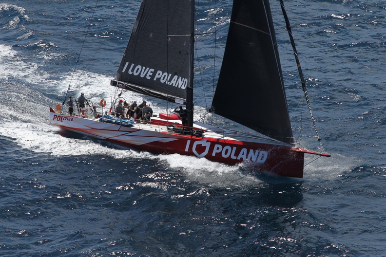 I Love Poland, VO70 sailed by the Polish National Foundation and skippered by Konrad Lipski