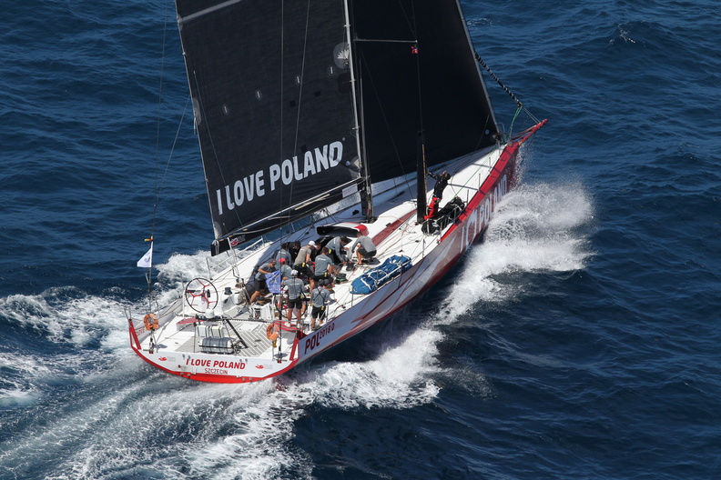 I Love Poland, VO70 sailed by the Polish National Foundation and skippered by Konrad Lipski