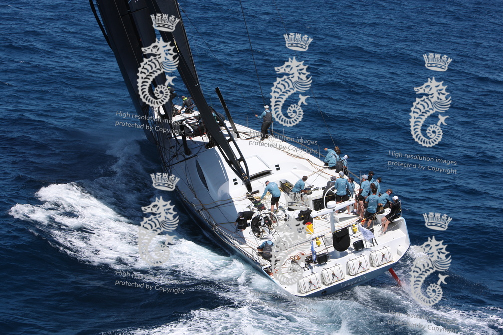 100ft maxi Leopard sailed by Christopher Sherlock