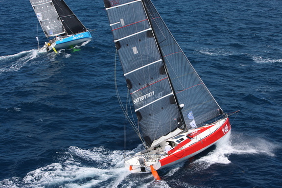 Sensation Class40 Extreme sailed by Marc Lepesqueux with Andrea Fornaro's Croatia