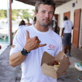 Welcome food back in Antigua for the crew