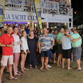 Competitors gather for the prize-giving at the Antigua Yacht Club