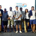 Caccia Alla Volpe, owned by local Carlo Falcone and sailed by his son Rocco, collects the Mariella Challenge Trophy