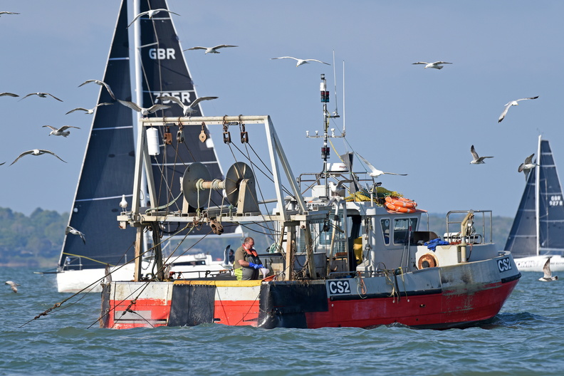 RORC Cervantes Trophy Race Cowes to Le Havre Saturday  30 April 2022
Fishing Boat