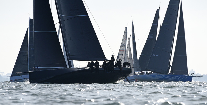 23 July 2022  RORC Channel Race start from CowesRan PegasusPhoto Rick Tomlinson/RORC