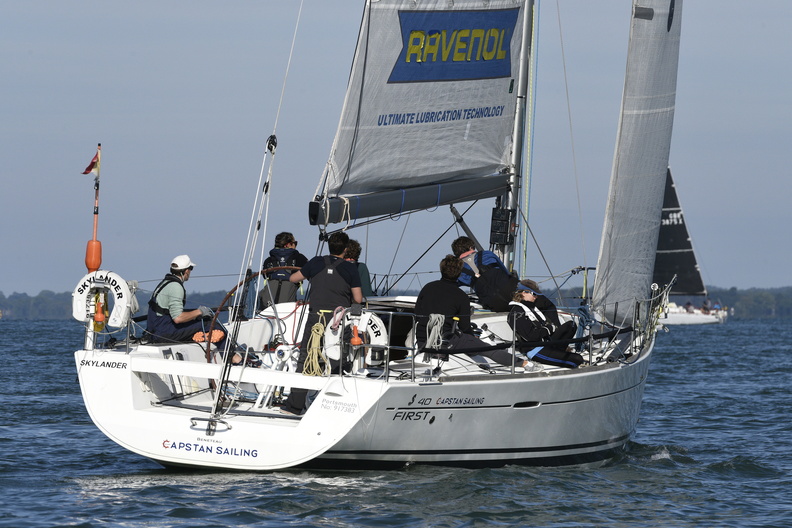 23 July 2022  RORC Channel Race start from CowesSkylanderPhoto Rick Tomlinson/RORC