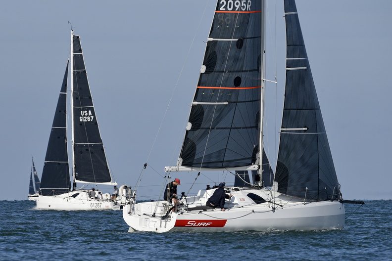 23 July 2022  RORC Channel Race start from CowesSurfPhoto Rick Tomlinson/RORC