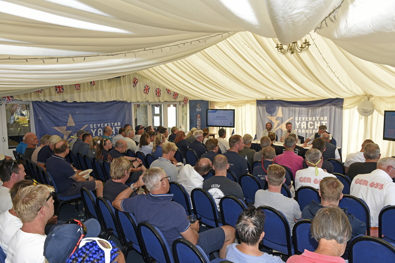 6 August 2022
Sevenstar Round Britain & Ireland Race

Pre Race Briefing in Cowes


Photo Rick Tomlinson
