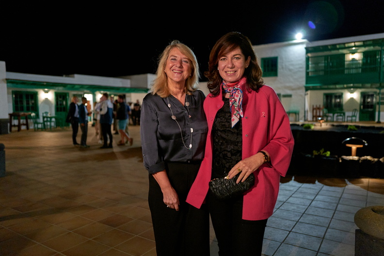 RORC Press Officer Trish Jenkins with Maria Luisa Farris of the International Maxi Association