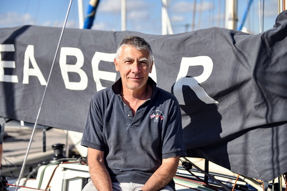 Sea Bear, doublehander sailed by father and son Peter and Duncan Bacon