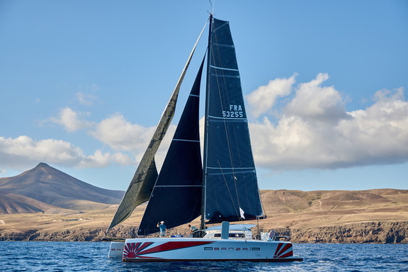 Vincent Willemart's TS42 multihull, Banzai