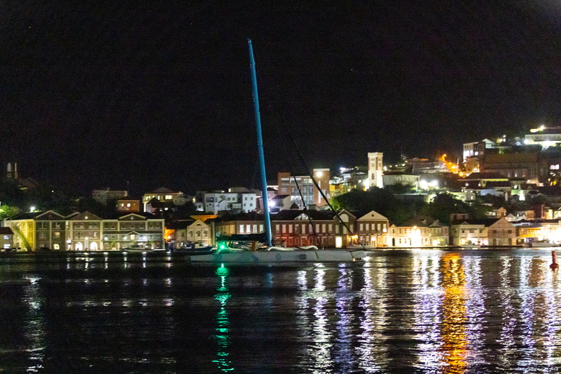 MOD70 Snowflake arrives in Port Louis Marina, Grenada