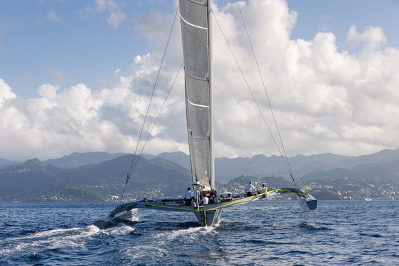 Zoulou arrives in the Caribbean swell of Grenada