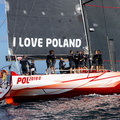 Congratulations and celebrations on board I Love Poland at the end of the race