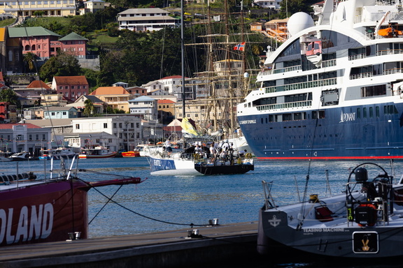The Port Louis Marina filling up fast