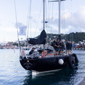 Pen Duick VI arrives in Port Louis Marina