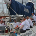 Crew of Discoverer of Hornet, Challenge 72 sailed by the RNSA