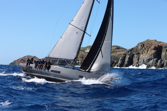 Yagiza, Laurent Courbin's First 53, sailed by Philippe Falle