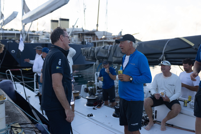 Pyewacket 70's skipper Ben Mitchell talks to RORC CEO Jeremy Wilton