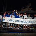 Balthasar crew pose with the race banner