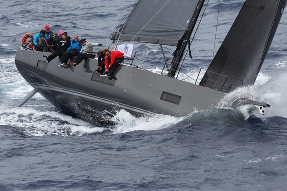 Philippe Falle-skippered Yagiza, First 53 owned by Laurent Courbin
