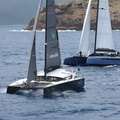 Tosca, Gunboat 68 sailed by Alex Thomson and Mikey Graves alongside MG5 Marc Guillemot