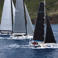 Multihull start with Frederick Mills' Cui Bono and Guy Chester's Oceans Tribute